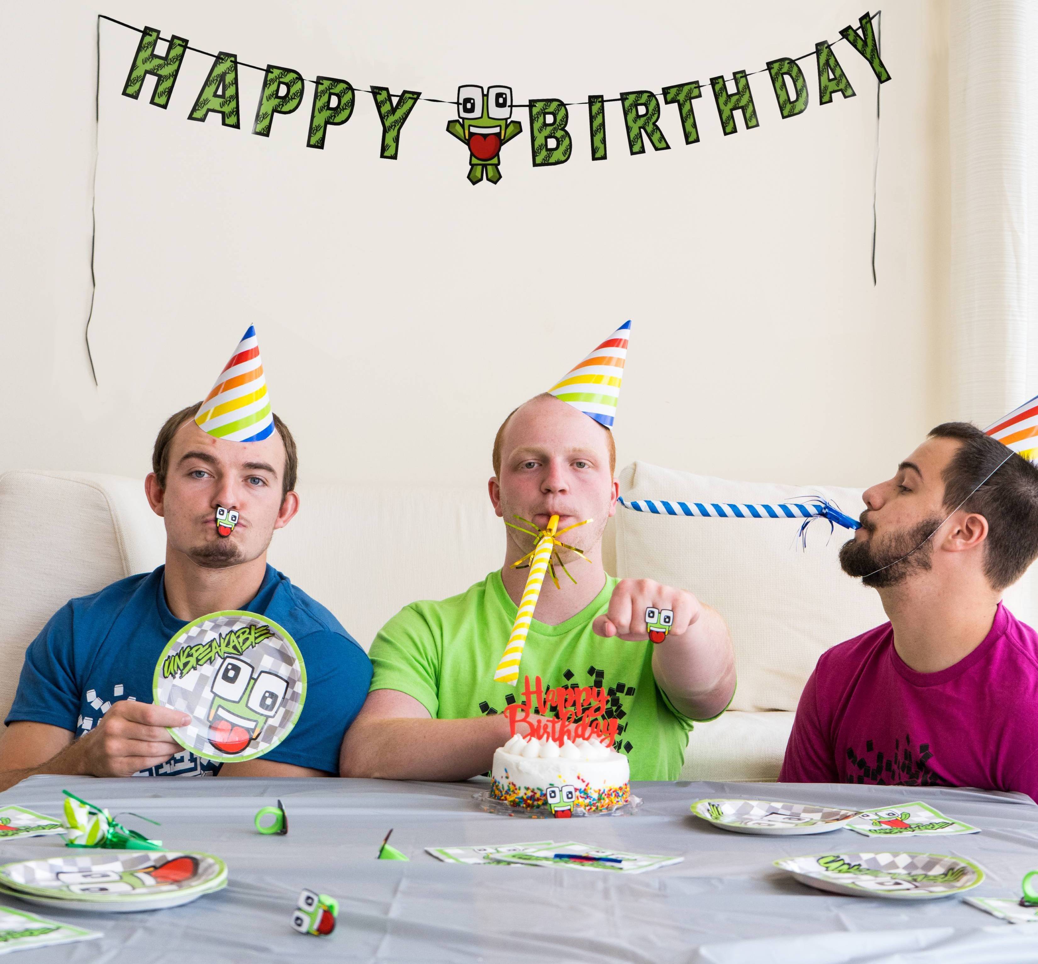 Unspeak-able Birthday Party Decorations,Includes Banner,Cake  Topper,Balloons ,for Unspeak-able Theme…See more Unspeak-able Birthday  Party