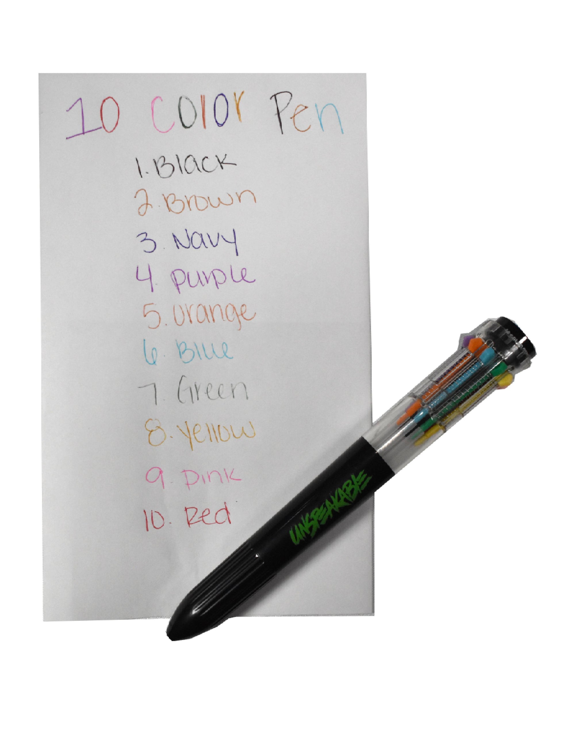 10 COLOR PEN