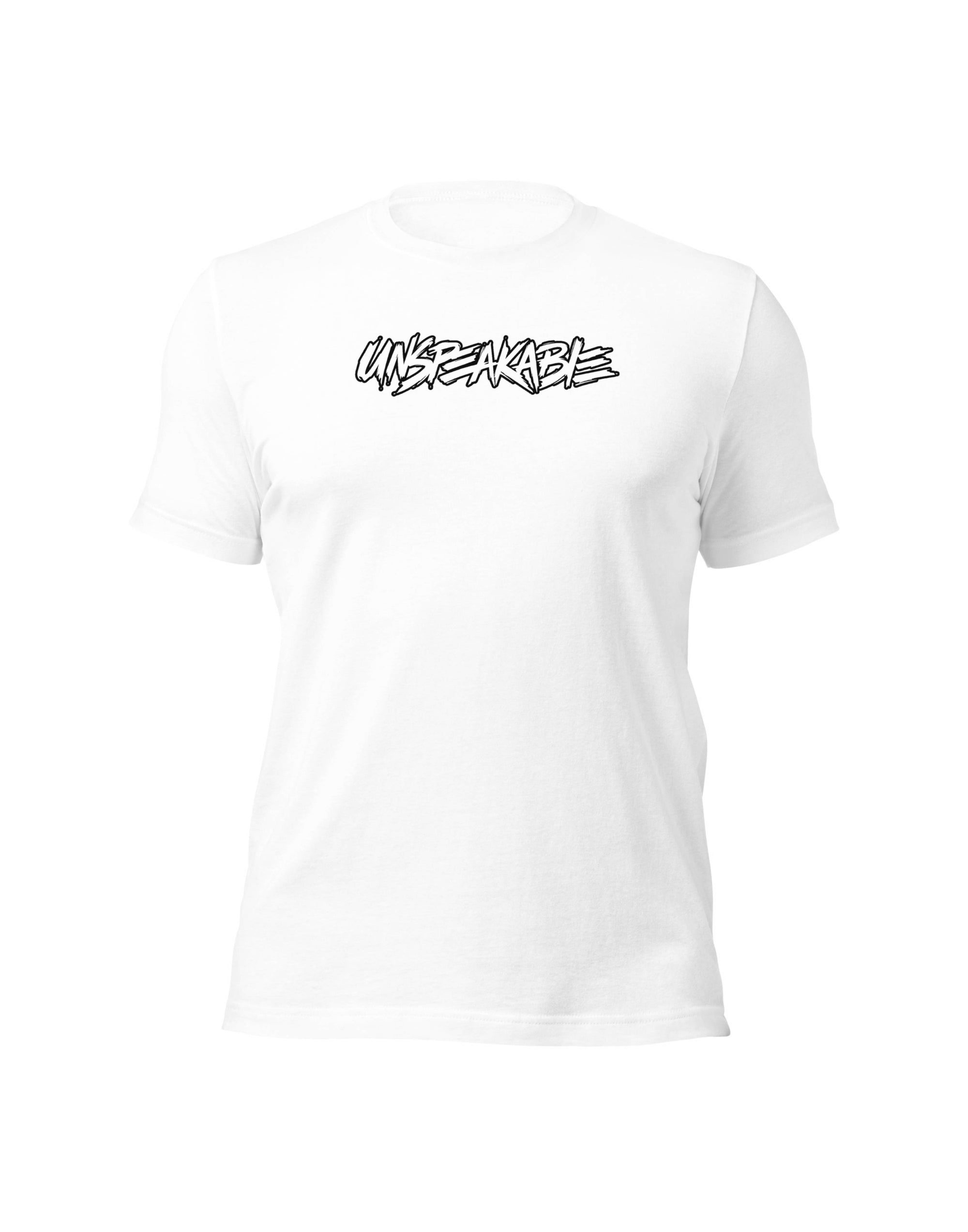 WHITE UNSPEAKABLE OUTLINE T-SHIRT